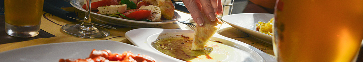 Eating Mediterranean at Paraiso Kebab restaurant in Van Nuys, CA.